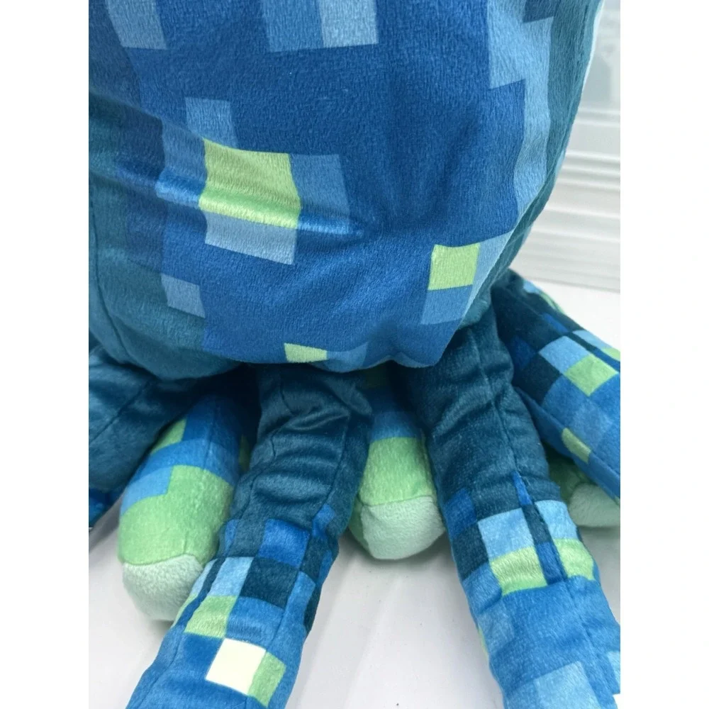 Minecraft Plush - Lot Of 3 Jurassic Park Trex, Piggy, And Octpus